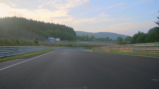 Sunrise on the Motorway