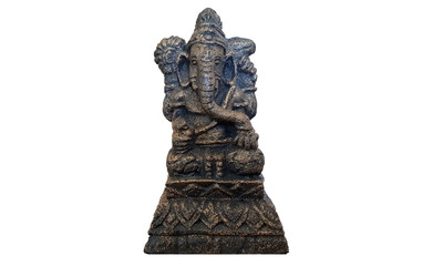 Artistic Classy Old Cultural Traditional Stone and Metal Statue for Home Interior Decoration in...