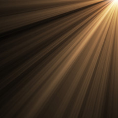 sunlight overlays abstract backdrop