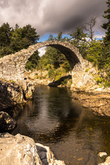 Carr Bridge in the highlands of Scottland