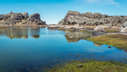 Fototapeta premium Reflejo en la laguna 