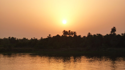 Nile River Sunset