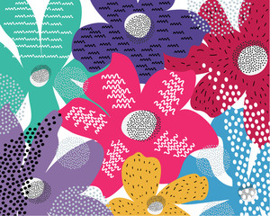 set of bright colors suitable for textiles, printing, postcards, posters