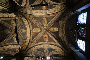 Particolare di volta a crociera da Chiesa di Sanfirenze, Firenze