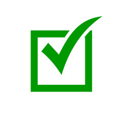 check icon vector. check mark icon. check list button icon