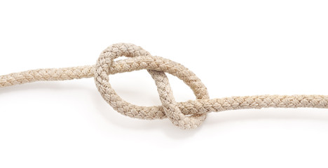 Marine knot from the old rope.