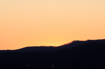 Fototapeta na wymiar Sunrise in Alabama