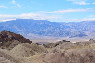 Fototapeta na wymiar Death Valley - Zabriskie Point