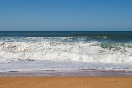 Waves of the Atlantic ocean, Morocco