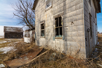 Abandoned farmhouse