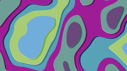 Obraz premium Background in paper style.