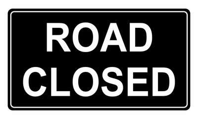 Road Closed traffic sign
