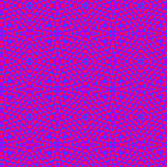 Seamless color pattern from a variety of geometric shapes.