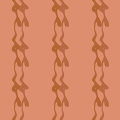 Seamless pattern background of multicolored lines with scribbler.