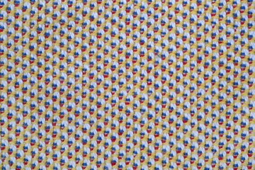 Textiles, fabric, woven cloth for the background (macro, close-up)
