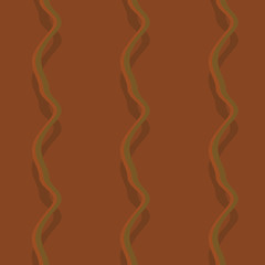 Seamless pattern background with multi-colored wavy lines.