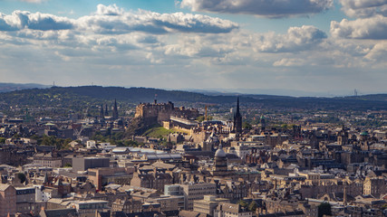Fototapeta na wymiar Cityview of Edinburgh