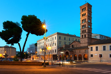 Bell tower in Rome
