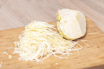 finely chopped cabbage