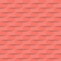 Abstract geometric pink banner. Vector illustration.