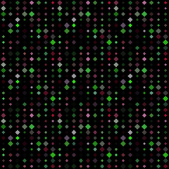 Abstract seamless pattern background with multicolored various rhombuses.