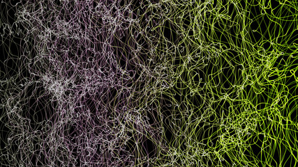 Background with color lines. Different shades and thickness.