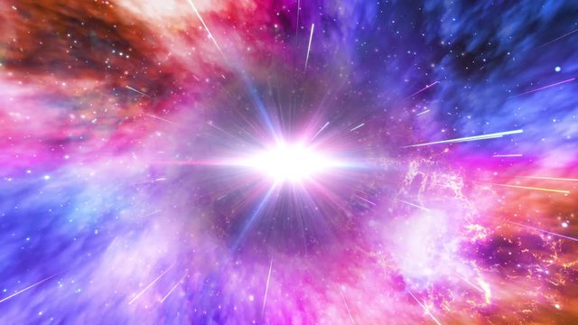 Space Wormhole Tunnel (Time Travel) 4K