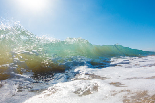 Splash of sea wave © luchschenF
