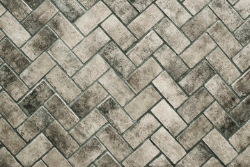 Grey granite pavement background texture