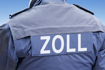 Zollbeamter, (Symbolbild, nachgestellt)