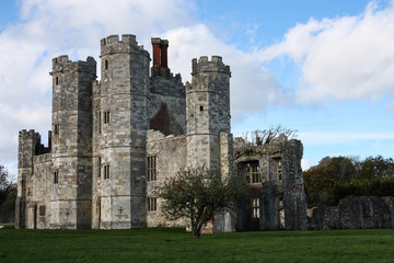 Fototapeta na wymiar Titchfield Abbey - medieval abbey in Hampshire, England.