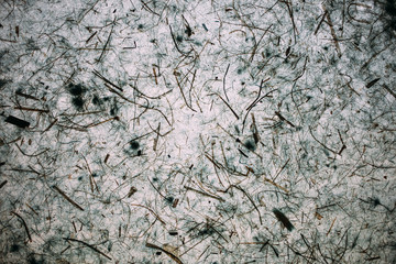 Abstract light blue texture and background for design. Grey texture made with recycled paper. 