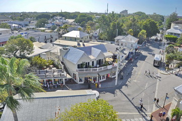 A View of Key West, Florida, USA