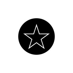Bookmark, favorite star icon. Signs and symbols can be used for web, logo, mobile app, UI, UX