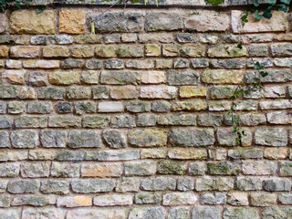 Naklejka premium Old stone wall