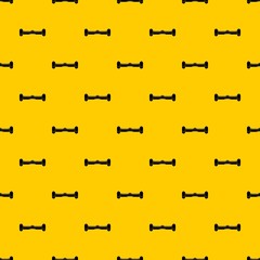 Dual wheel self balancing electric skateboard pattern seamless vector repeat geometric yellow for any design