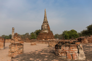 Fototapeta premium Pagode in der Tempelanlage Wat Phra Sri Sanphet