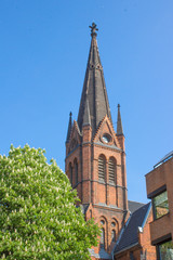 Fototapeta na wymiar Lutherkirche Köln Nippes