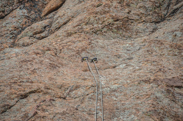Climbing Top Rope Anchor Horizontal