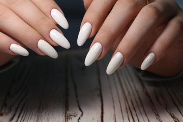 glamorous beautiful manicure