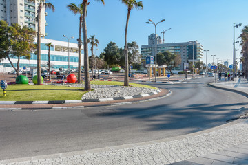 city ​​park by the sea, Ashdod, Israel