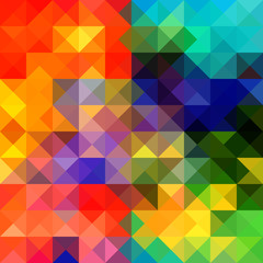Fototapeta premium Multicolor geometric triangular . Gradient background. Vector eps10