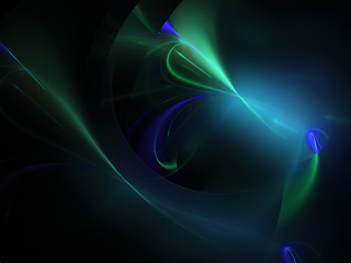 Abstract fractal background
