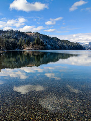lake in the mountains