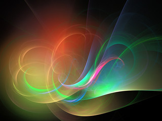 Abstract fractal background