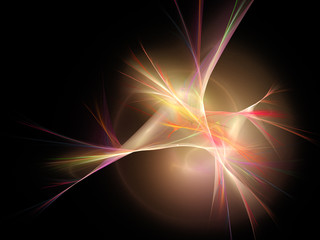 Abstract fractal background