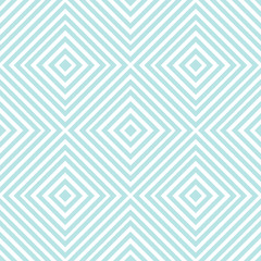 Linear rhombus geometric seamless pattern. Vector illustration.