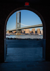 A view of Manhattan bridge 