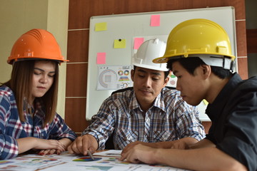 Design engineers meeting planning Civil Engineer and Mechanic Group Meeting planning Structural...