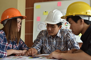 Design engineers meeting planning Civil Engineer and Mechanic Group Meeting planning Structural...